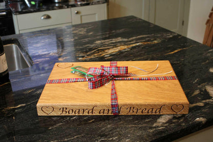 Single Piece Oak Large Chopping Board